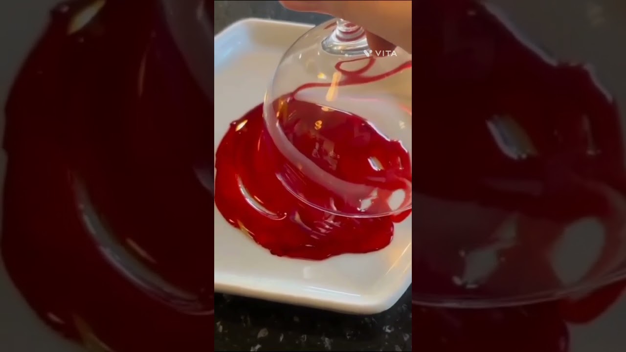 Honey and food colour mixing