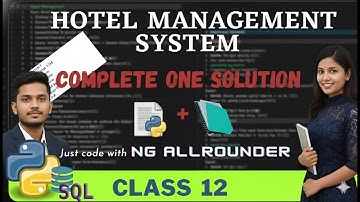Project in python | Hotel Management System | Class 12 Computer Science Project