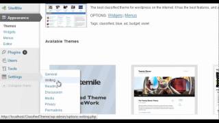 SiteMile Wordpress Classified Theme - Setup and Install