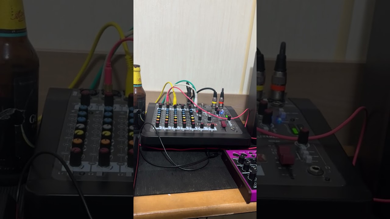 DnB moog matriarch, arturia drumbrute, beringher drum machine, ming Qi