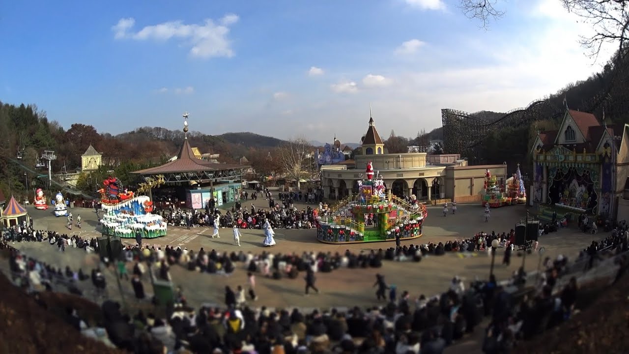 2022 에버랜드 크리스마스 퍼레이드 광장 풀버전+ 2022-1203