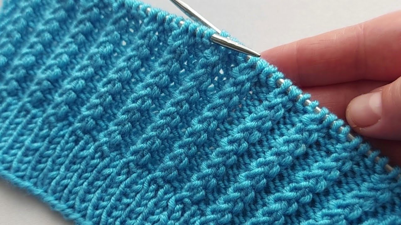 Easy And Beautiful knitting pattern🫠