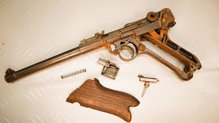 Restoring an Artillery Luger from 1917