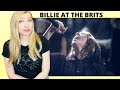 Vocal Coach/Musician Reacts: BILLIE EILISH No Time To Die Live At the Brits 2020