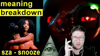 Snooze ❰HIDDEN MEANING❱ SZA | Music Video Breakdown / Meaning Explained