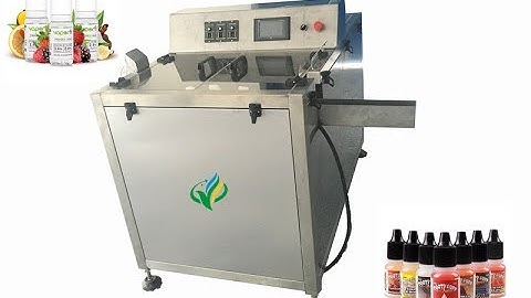 Automatic 10 E-juice plastic bottle unscrambler with feeding system utrem unscrambler