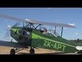 DH Fox Moth and Tiger Moth at Tokoroa Airfield