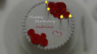 Happy Birthday Indrina Resimi