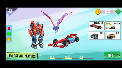 Multi Robot Car Transform Bat | Trick Tale Studio