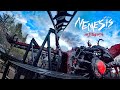 Nemesis reborn 4k front seat pov  alton towers resort