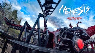 Nemesis Reborn [4K] Front Seat POV  Alton Towers Resort