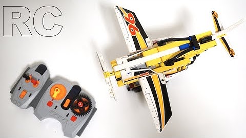 LEGO Technic 42044 - RC Motorized Stunt Plane (b model) by 뿡대디