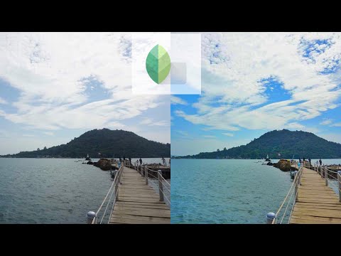 Snapseed แต่งรูปเบื่องต้น แต่งรูปบรรยากาศ