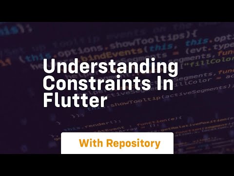 understanding constraints in