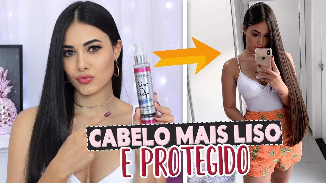 COMO FINALIZAR O CABELO DEIXANDO BEM LISO E SEM FRIZZ