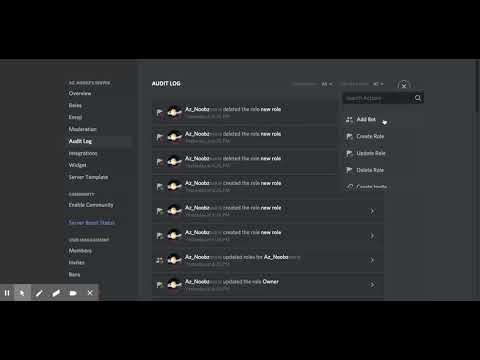 Video: Hvad er discord revisionslog?