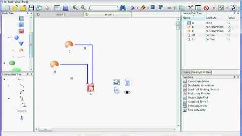 TinkerCell Features (obsolete)