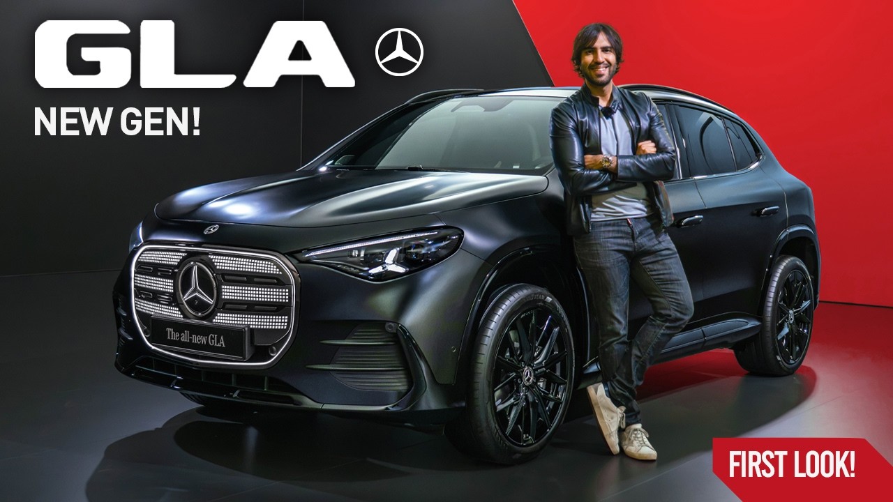 Video till Ny Mercedes GLA är helt elektrisk