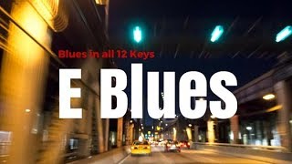 E Blues (Play-Along) chords