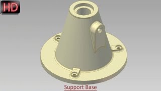Support Base (Video Tutorial) Autodesk Inventor
