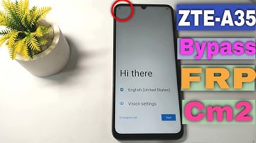 ZTE A35 FRP BYPASS | All Zte Google Account Bypass New Working