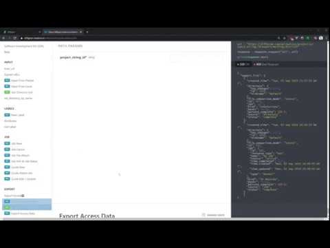 Docs scroll, Org and Project settings