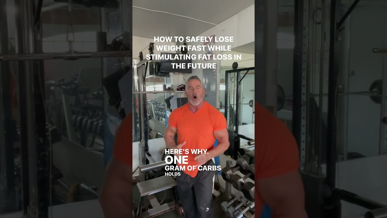 HOW TO SAFELY LOSE WEIGHT FAST WHILE STIMULATING FAT LOSS IN THE FUTURE
