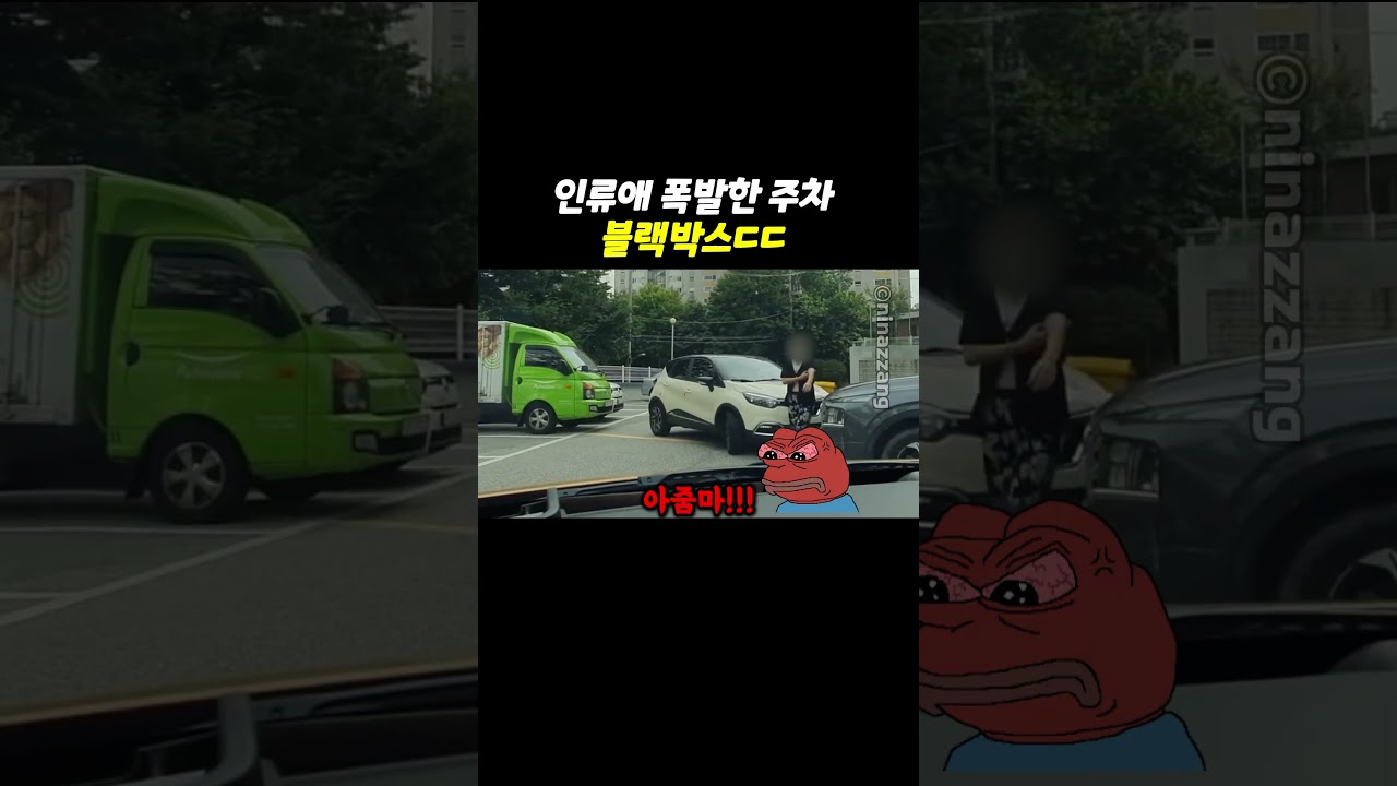 인류애 폭발한 주차 블랙박스ㄷㄷ
