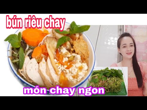 Hướng dẫn Cách nấu bún riêu chay – Cách nấu bún riêu chay ,chỉ cần đậu hũ có rêu ngon ,món ăn ngày giãn cách#queemmientay #monchayngon