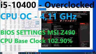 Core i5-10400F BIOS起動確認ジャンク 自作PC】Core i5 10400 動作チェック【INTEL】 - YouTube