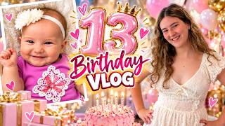 ALIYAH is a TEENAGER! 😱🥳13th BIRTHDAY VLOG