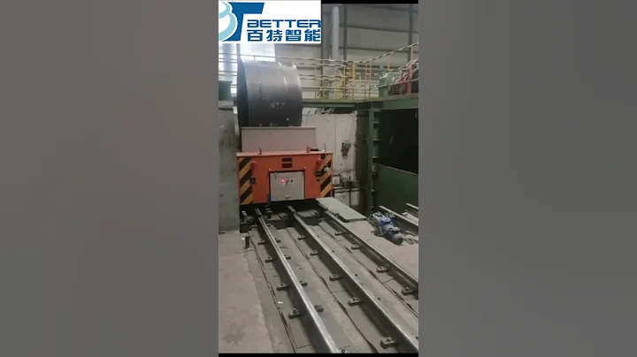⚙️ Intelligent Rail-Guided Cart - Automated Factory Transport with Precision Tracking