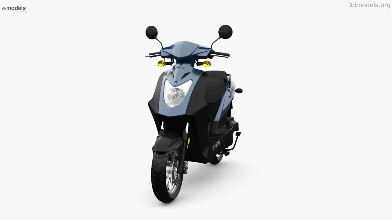Kymco Agility 50 2023 3D model by 3DModels.org