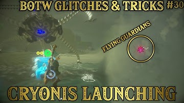 Cryonis Bounce/Launching Tutorial | BOTW Glitches & Tricks: Part 30