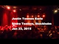 Capture de la vidéo Justin Townes Earle @ Södra Teatern Stockholm 2015