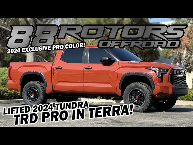 2024 Toyota Tundra TRD Pro ALL-NEW TERRA EXCLUSIVE COLOR! - YouTube