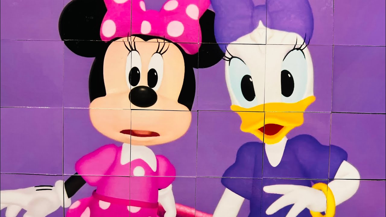 Minnie Mouse and Daisy Jigsaw Puzzle 🎀 - YouTube