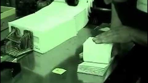 WD 527 with Servo Motor Upgrade on Print Stack