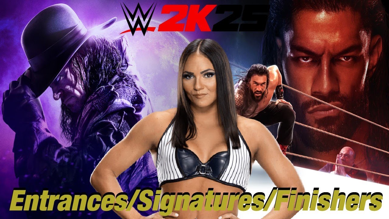 WWE 2K25 Entrances/Signatures/Finishers: Kiana James