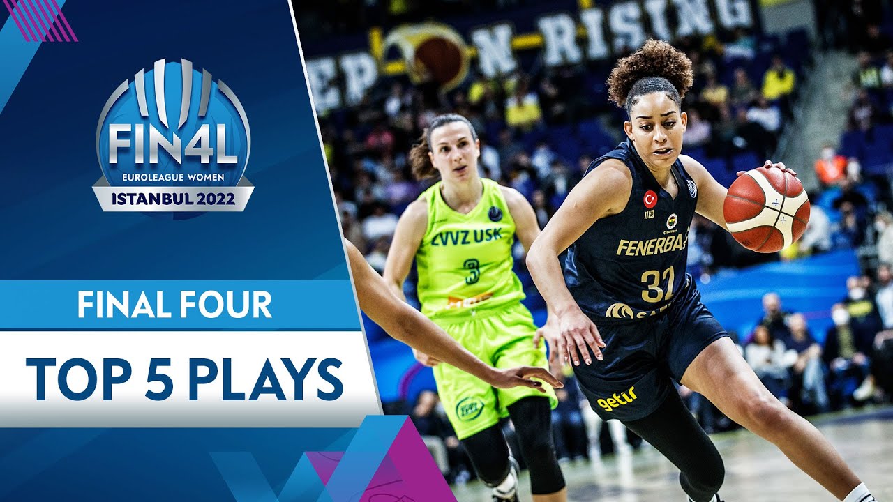 Top 5 Plays Final Four EuroLeague Women 202122 YouTube