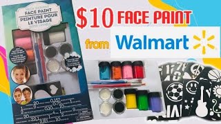 10 Face Painting from Walmart Vlog