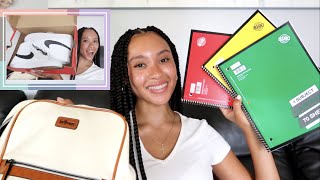 What&#39;s in my backpack + back to school haul