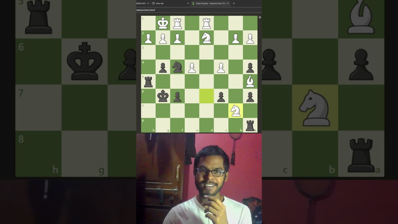 99% FAIL This Chess Puzzle. Are You The 1%? #chess #chesspuzzle #testyourbrain