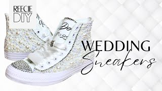 How to Make Bling Converse Sneakers for Weddings and Proms