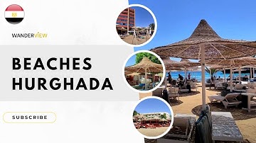 Beaches in Egypt, Hurghada. Red sea.  Music. Пляжи в Египте, Хургада. Красное море. Музыка