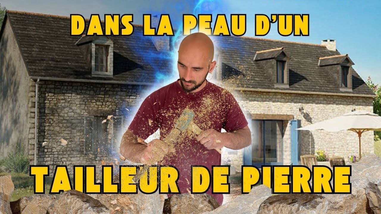 UNE JOURNÉE DANS LA VIE D'UN TAILLEUR DE PIERRE AUX CÔTÉS D'UN MAÎTRE ARTISAN MOF