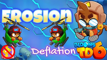 Bloons TD 6 Erosion Deflation | No MK No Powers Used | Guide / Strategy / Tutorial