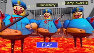 LAVA NIGHTMARE MODE! BARRY'S PRISON RUN! A lot of Nightmare Barry  (#Obby) #Roblox