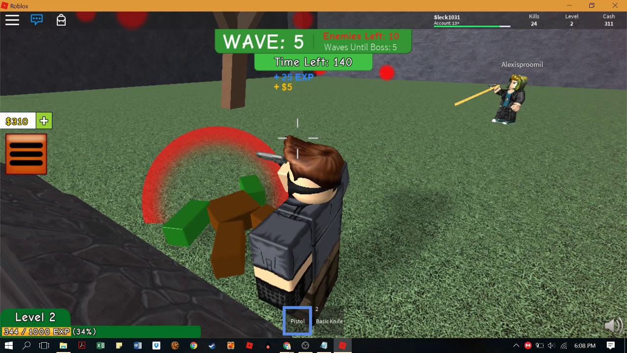 Roblox Zombie Attack Part 1 Youtube - roblox zombie attack part 1