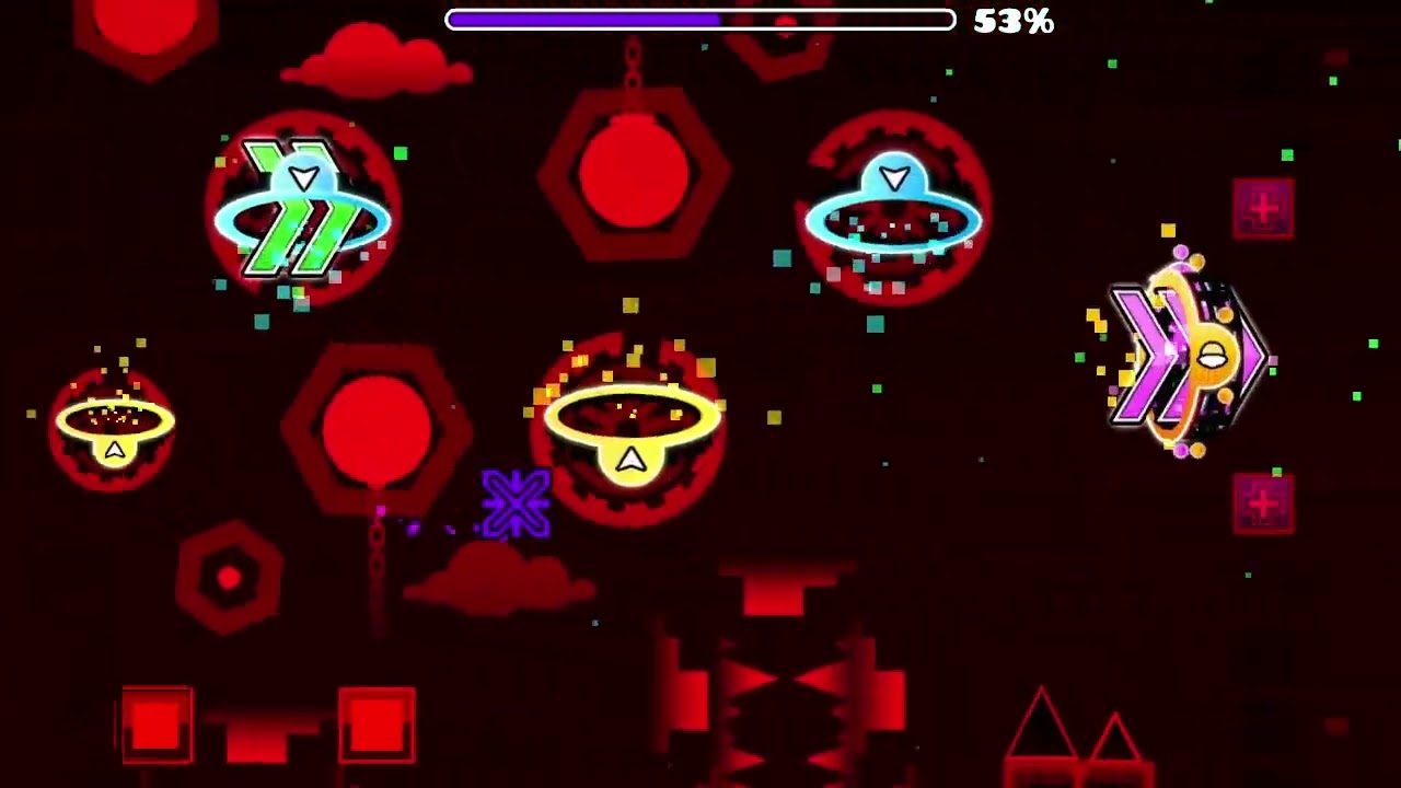 Geometry Dash | Bloodbath | ALL SECRET WAYS + COMPLETE